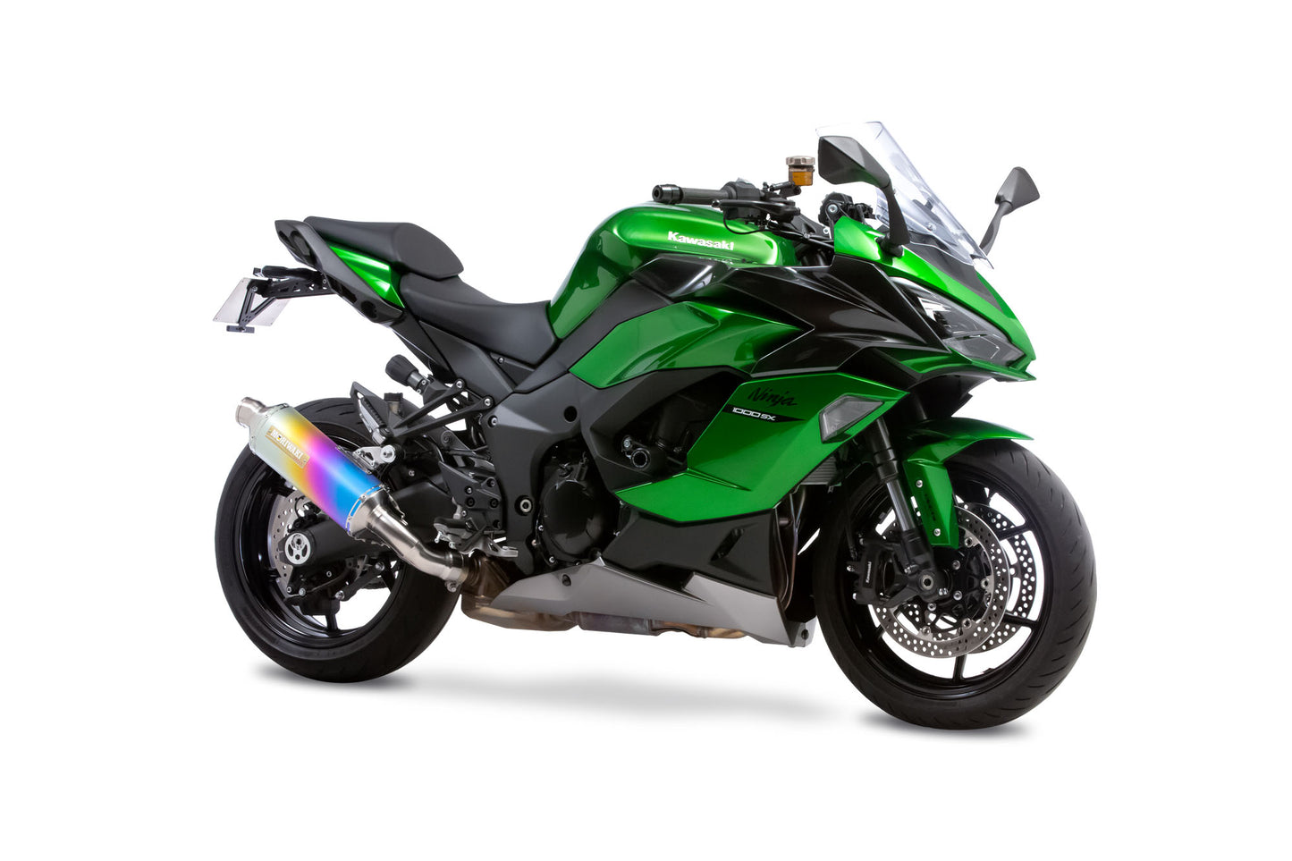 Slip-On Exhaust Muffler MXR ANO/Anodized Titanium Ninja 1000SX