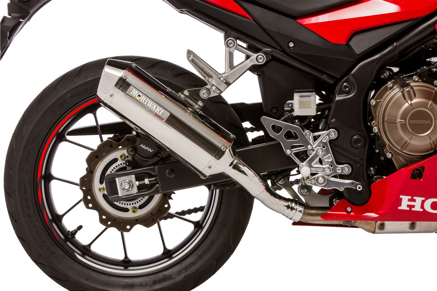 スリップオンエキゾースト マフラー MX SUS/ステンレスポリッシュ CBR400R 400X