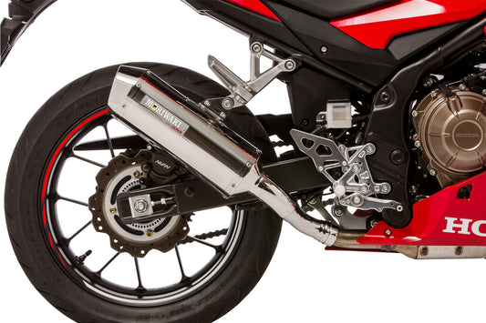 Slip-on Exhaust Muffler MX SUS/Stainless Steel Polish CBR400R 400X
