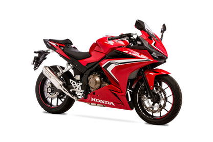 スリップオンエキゾースト マフラー MX SUS/ステンレスポリッシュ CBR400R 400X