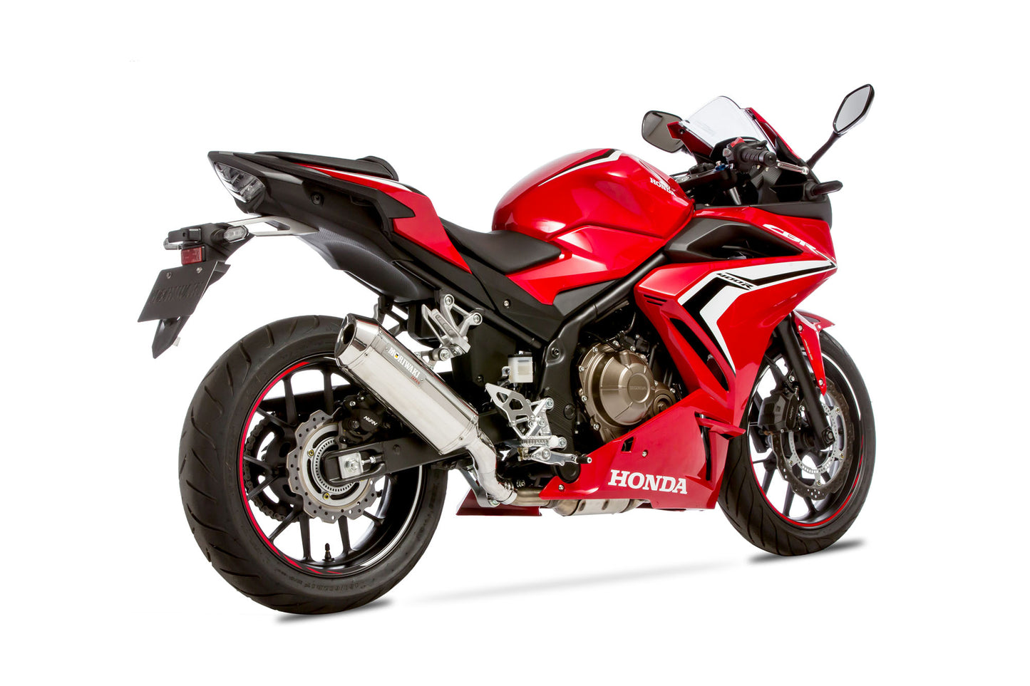スリップオンエキゾースト マフラー MX SUS/ステンレスポリッシュ CBR400R 400X