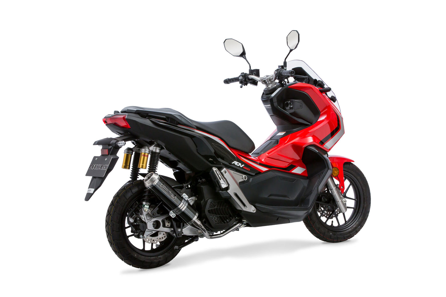 Full Exhaust System Zero BP-X/Black Pearl ADV150