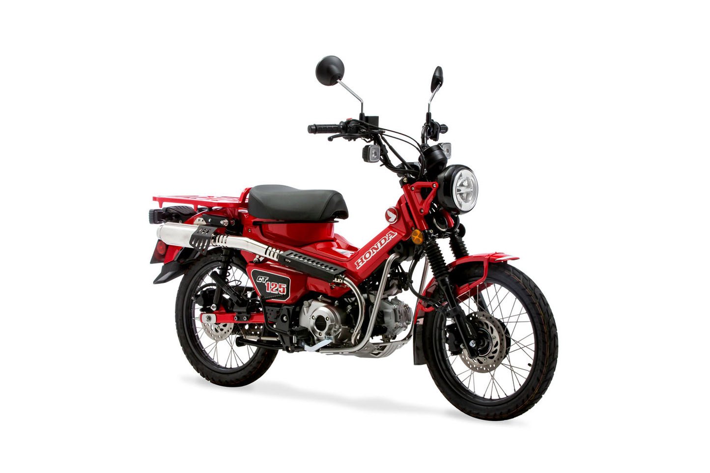 [Outlet] Muffler Monster SUS/Stainless Polish CT125 Hunter Cub