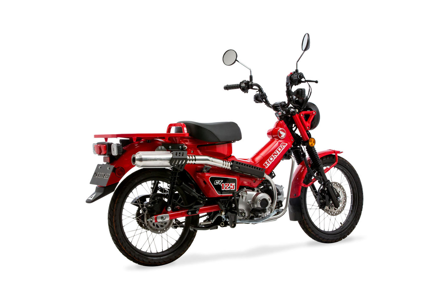 [Outlet] Muffler Monster SUS/Stainless Polish CT125 Hunter Cub
