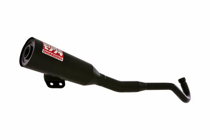 Full Exhaust Megaphone Muffler Black Super Cub C125