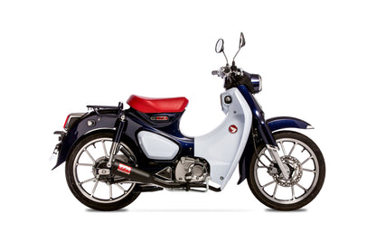 Full Exhaust Megaphone Muffler Black Super Cub C125