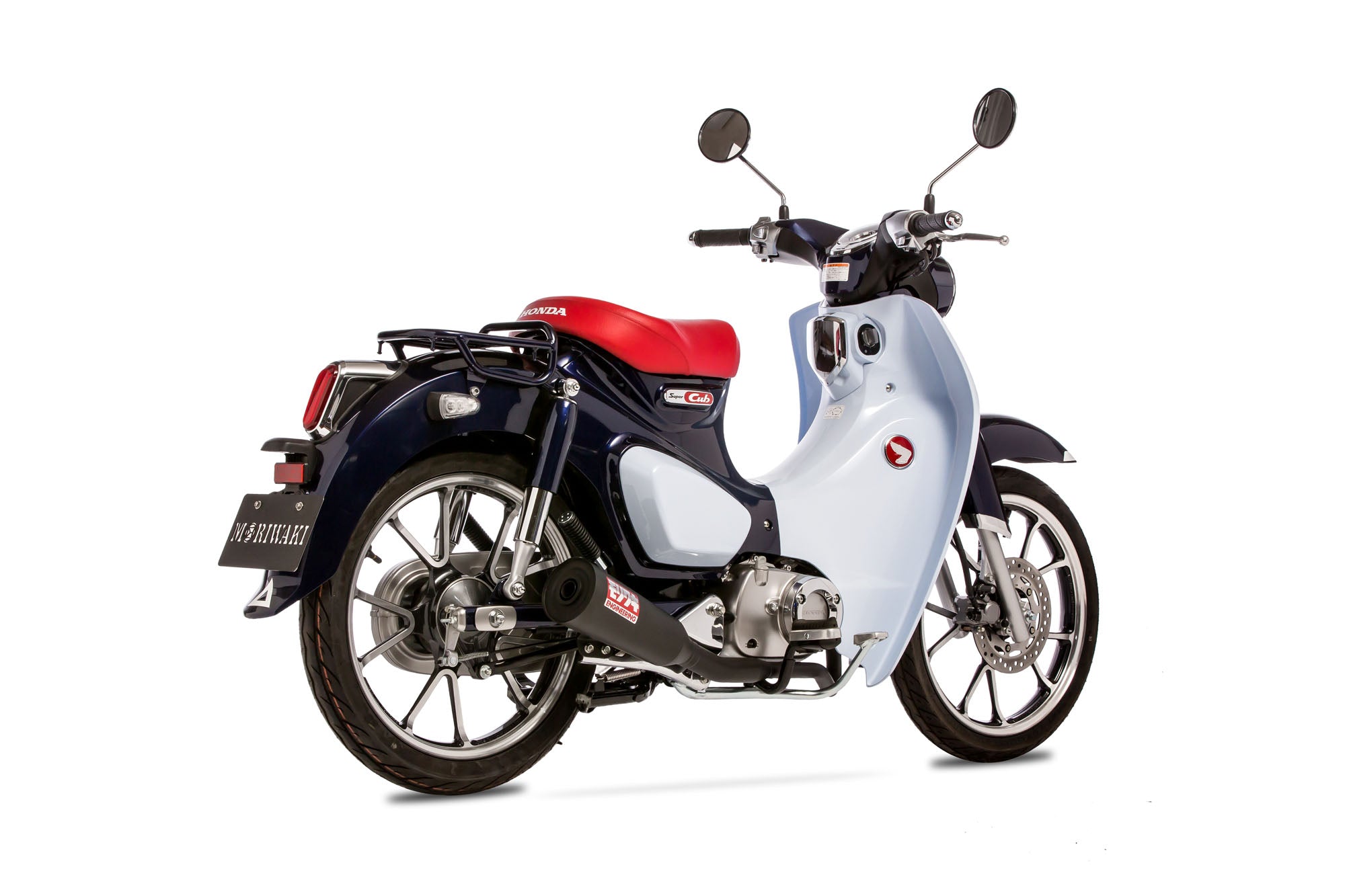 メガホンマフラー バブゴキさん専用 フルエキゾースト マフラー メガホン ブラック スーパーカブ C125