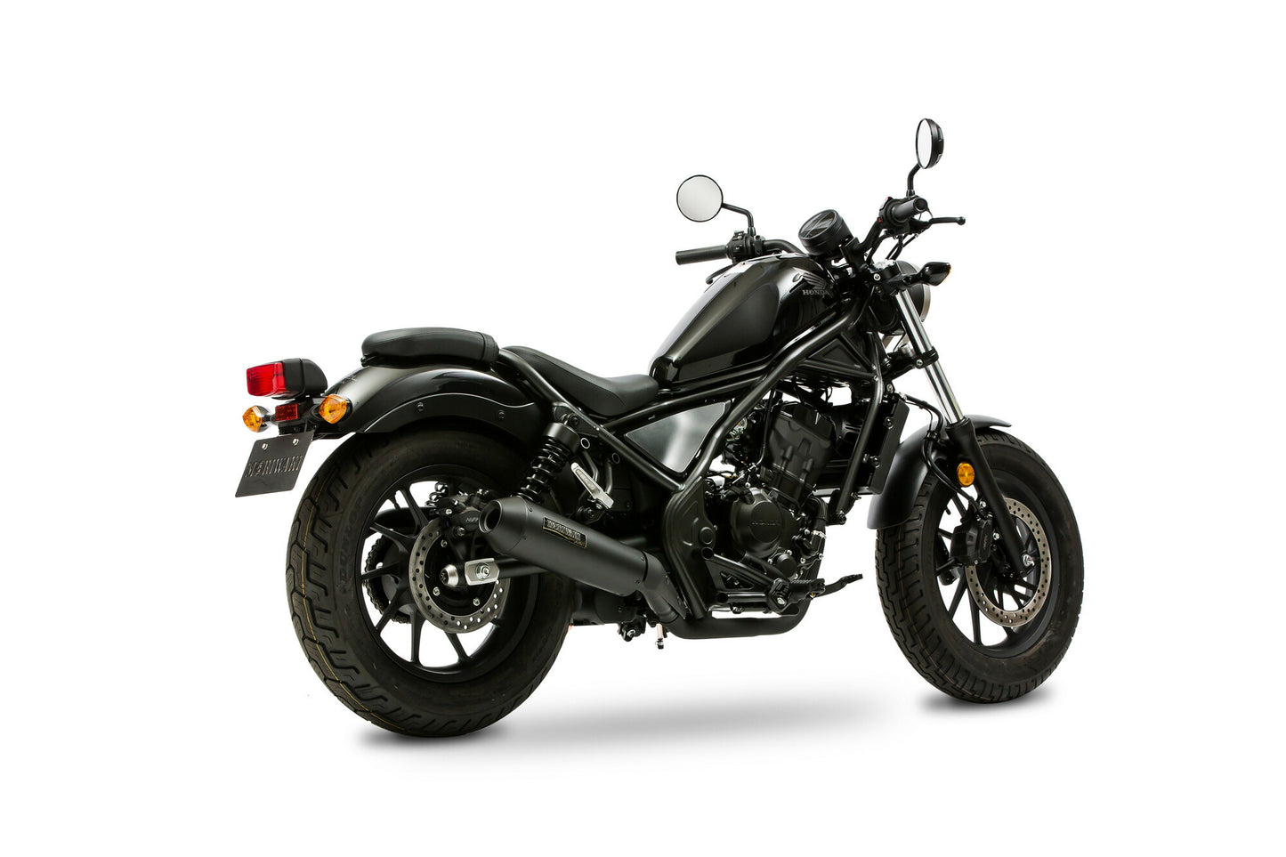 Slip-on Exhaust Muffler Neo Classic Black Rebel 250