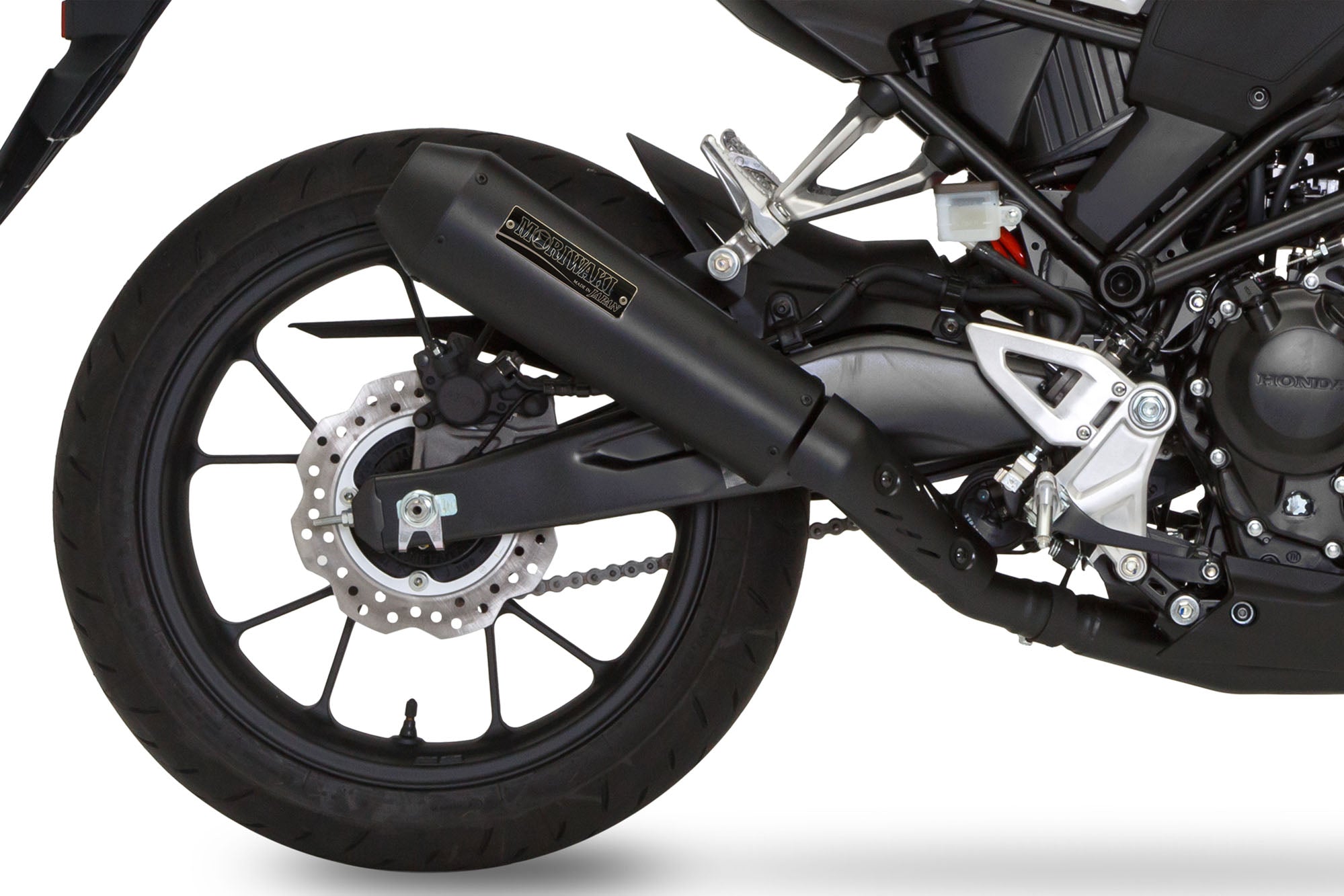スリップオンエキゾースト マフラー ネオクラシック ブラック CB250R