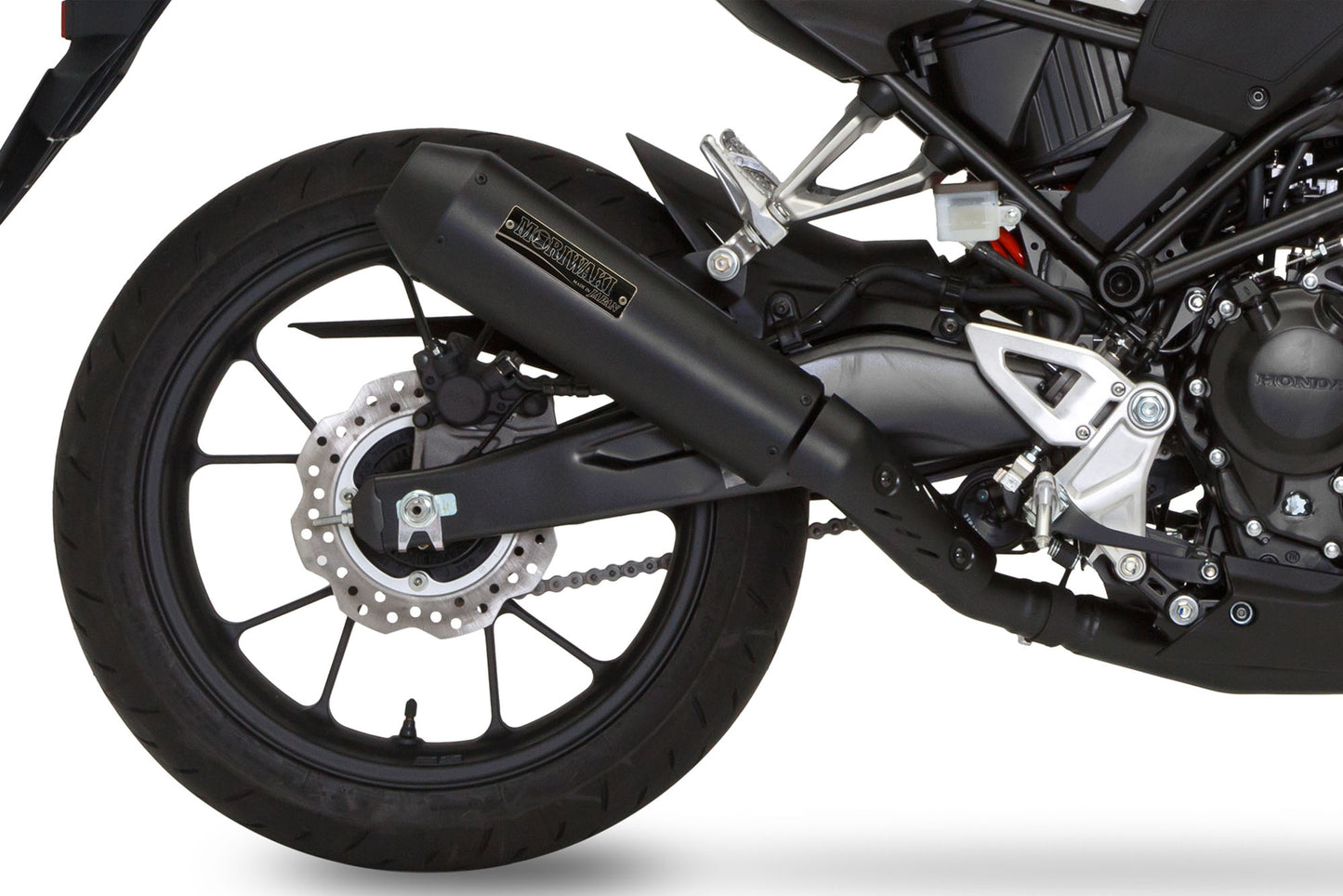 スリップオンエキゾースト マフラー ネオクラシック ブラック CB250R