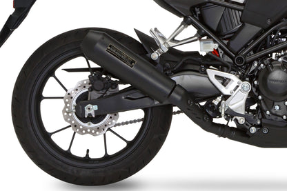 スリップオンエキゾースト マフラー ネオクラシック ブラック CB250R