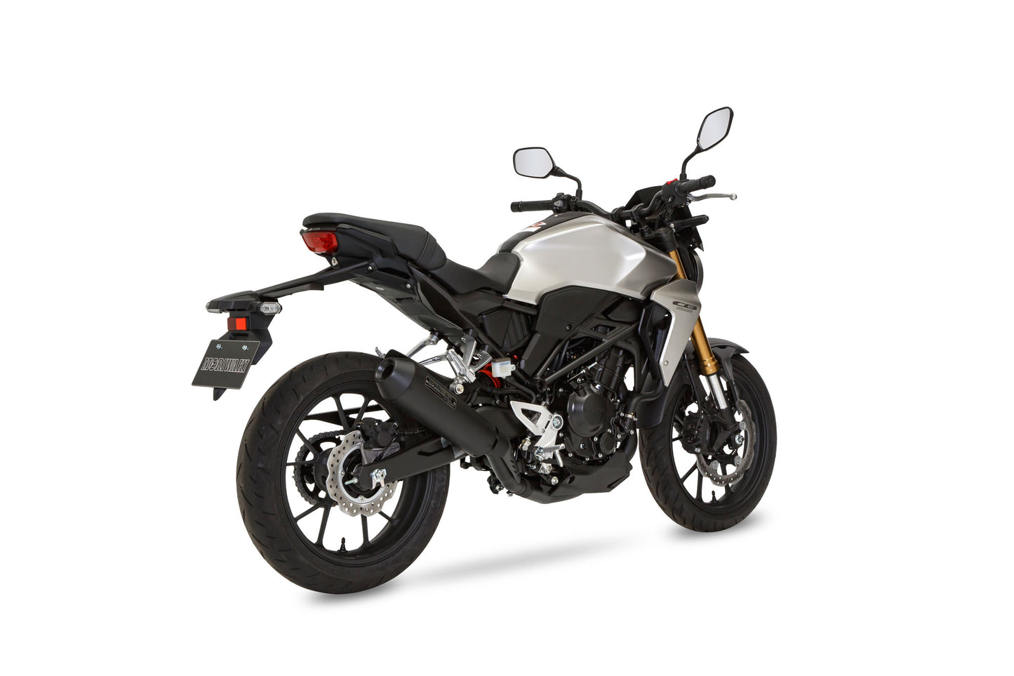 スリップオンエキゾースト マフラー ネオクラシック ブラック CB250R