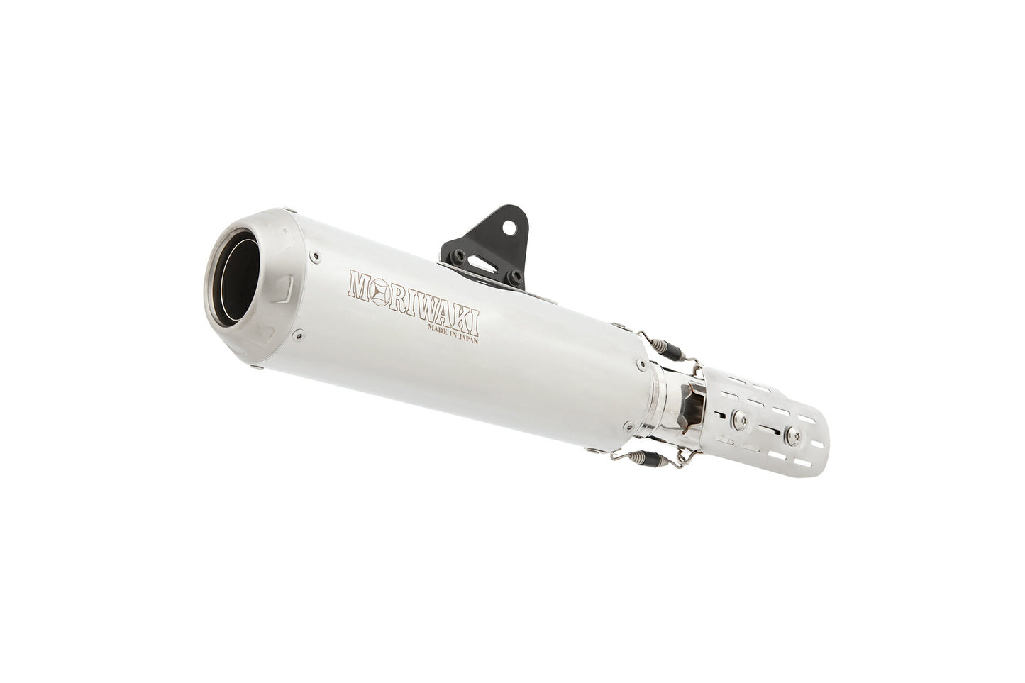Slip-on Exhaust Muffler Short Megaphone SUS/Stainless Steel Polish GB350/S