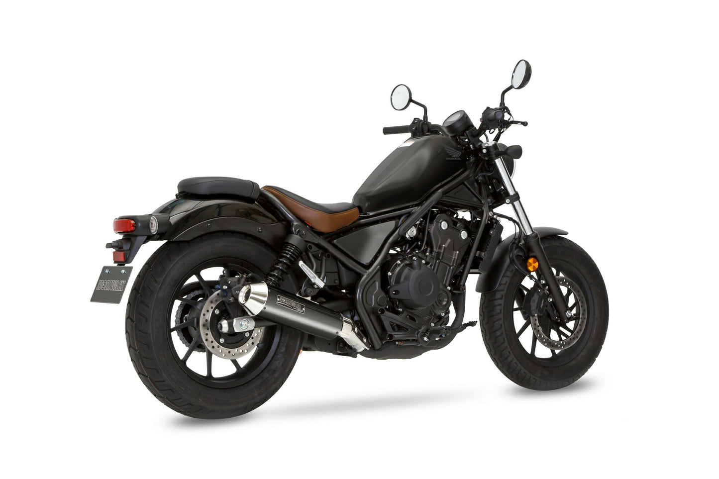 スリップオンエキゾースト マフラー ネオクラシック BP-X/ブラックパール REBEL500 レブル500