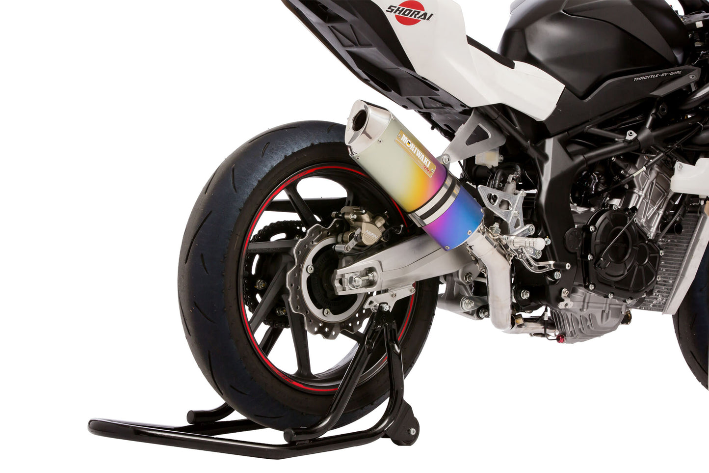 フルエキゾースト マフラー レーシングJP ANO/アノダイズドチタニウム CBR250RR