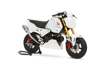 スリップオンエキゾースト マフラー MXレーシング スペック1 SUS/ステンレスポリッシュ グロム