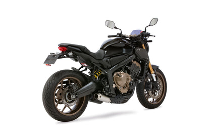 マフラー クロスショート ゼロ ブラック/ホワイト CB650R CBR650R