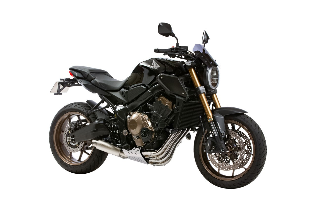 Full Exhaust System Cross Short Zero SUS/White CB650R CBR650R