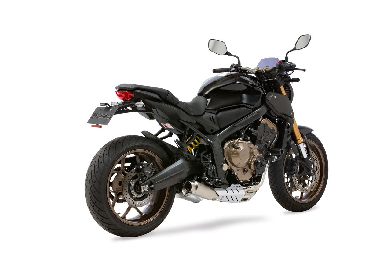 Full Exhaust System Cross Short Zero SUS/White CB650R CBR650R
