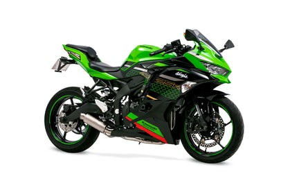 Muffler Cross Short Zero WT/White Titanium Ninja ZX-25R