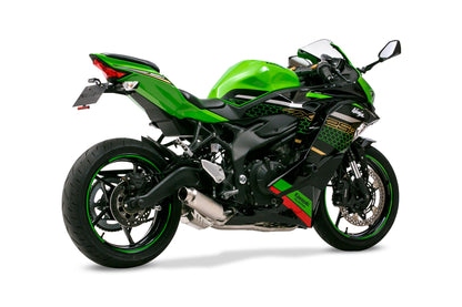 Muffler Cross Short Zero WT/White Titanium Ninja ZX-25R