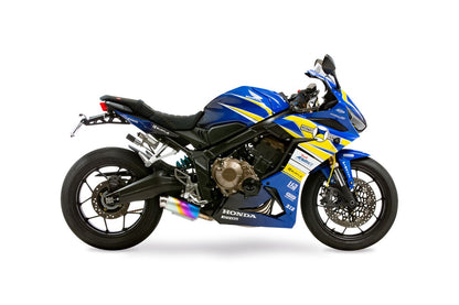 Full Exhaust Muffler Cross Short Zero SUS/ANO CB650R CBR650R