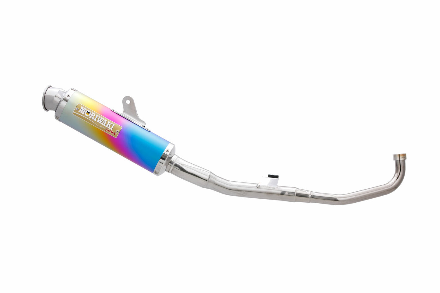 Full Exhaust Muffler ZERO ANO/Anodized Titanium GROM