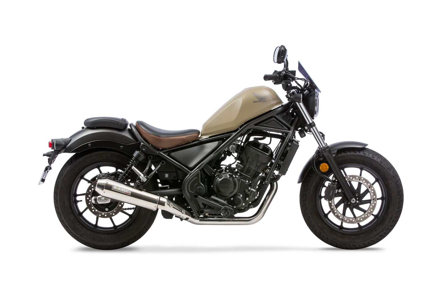 Front Pipe B.R.S SUS/Stainless Polish REBEL250