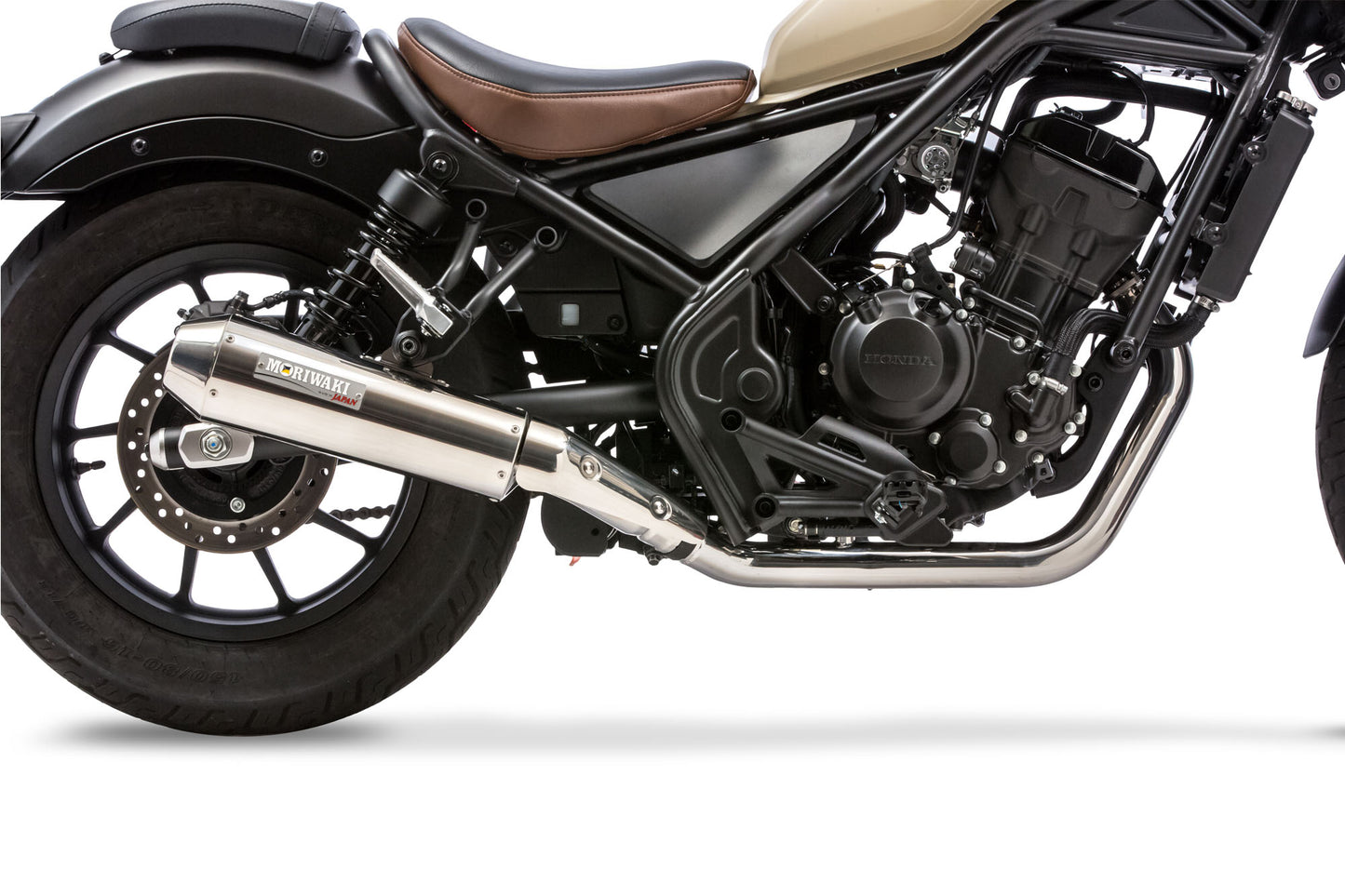 Front Pipe B.R.S SUS/Stainless Polish REBEL250