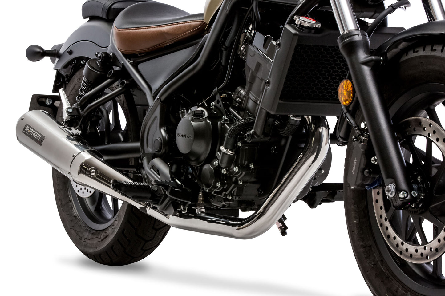 Front Pipe B.R.S SUS/Stainless Polish REBEL250