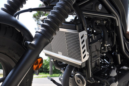 ラジエターコアガード シルバー REBEL250 レブル250