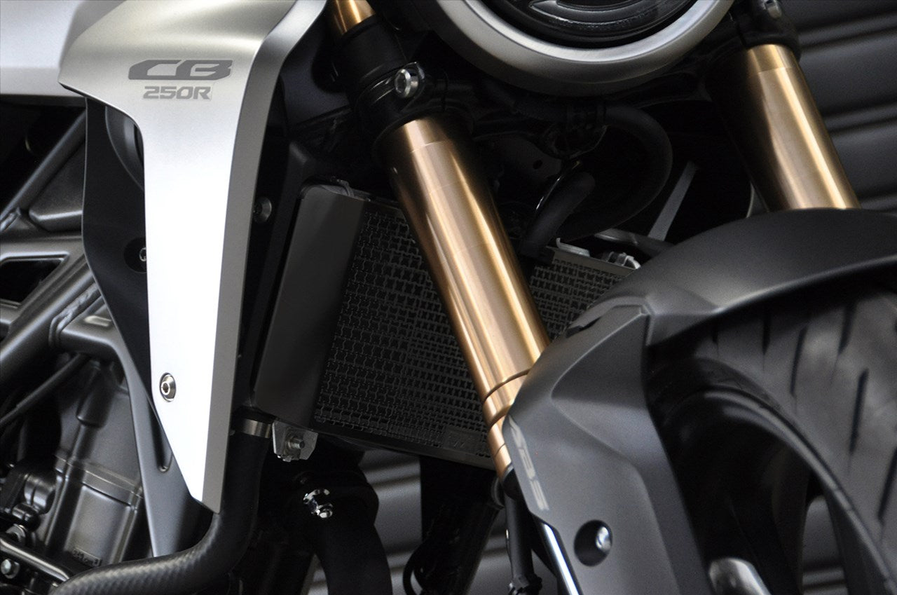 ラジエターコアガード ブラック CB250R
