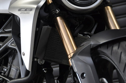 ラジエターコアガード ブラック CB250R
