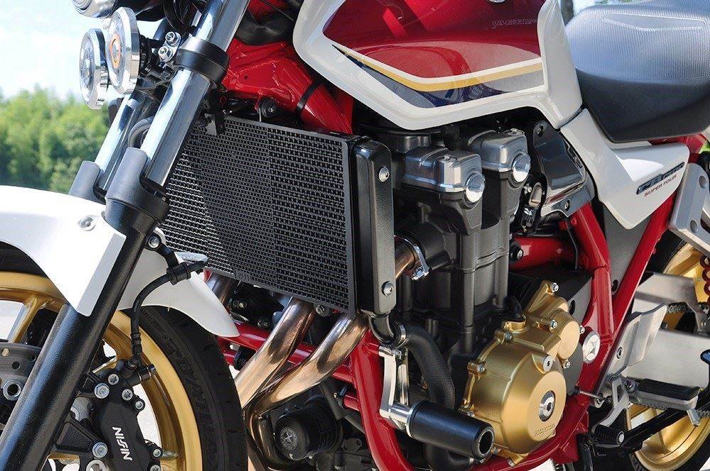ラジエターコアガード ブラック CB1300SB CB1300SF CB1300ST