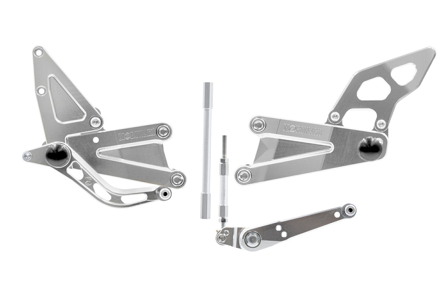Back Step Kit, Racing, Silver, CBR600RR