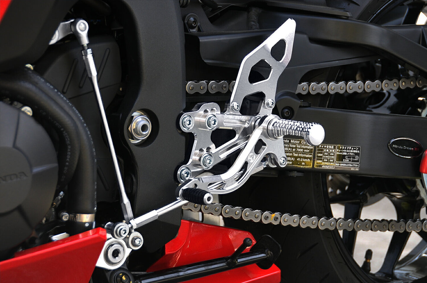 バックステップキット シルバー CBR600RR