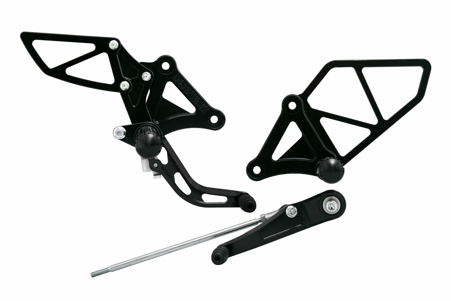 Rear Sets Kit Black CB650R CBR650R