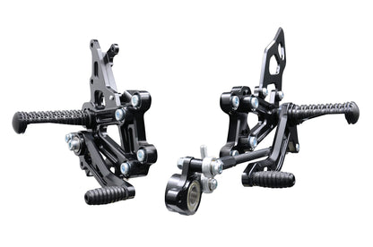 Rear Sets Kit Black CBR600RR