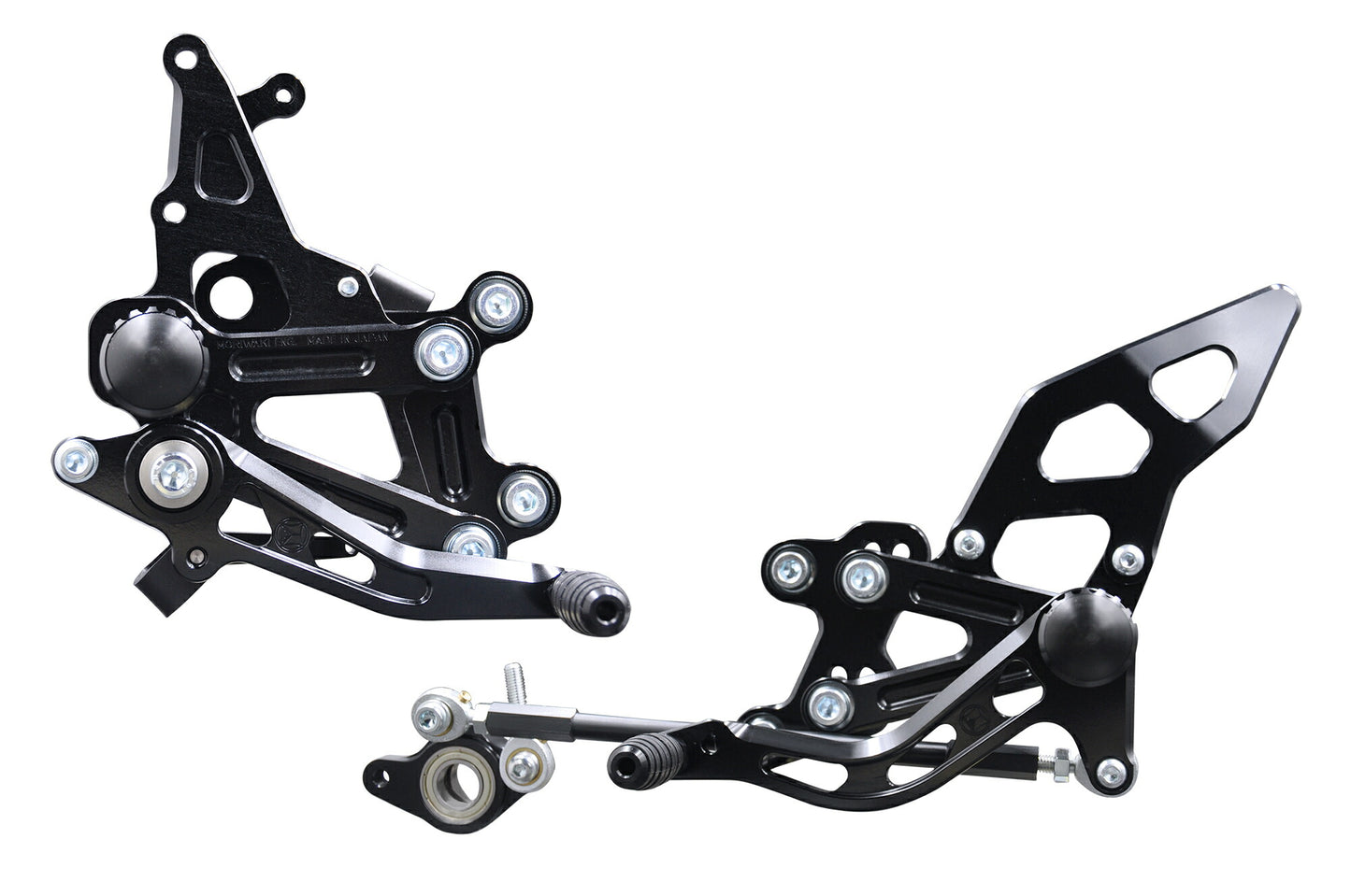 Rear Sets Kit Black CBR600RR