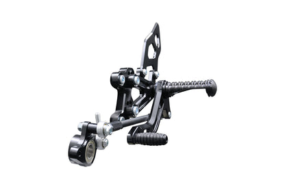 Rear Sets Kit Black CBR600RR