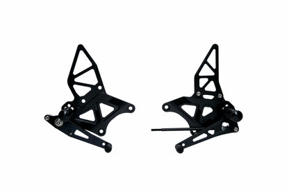 Rear Sets Kit Black Z900RS/CAFE