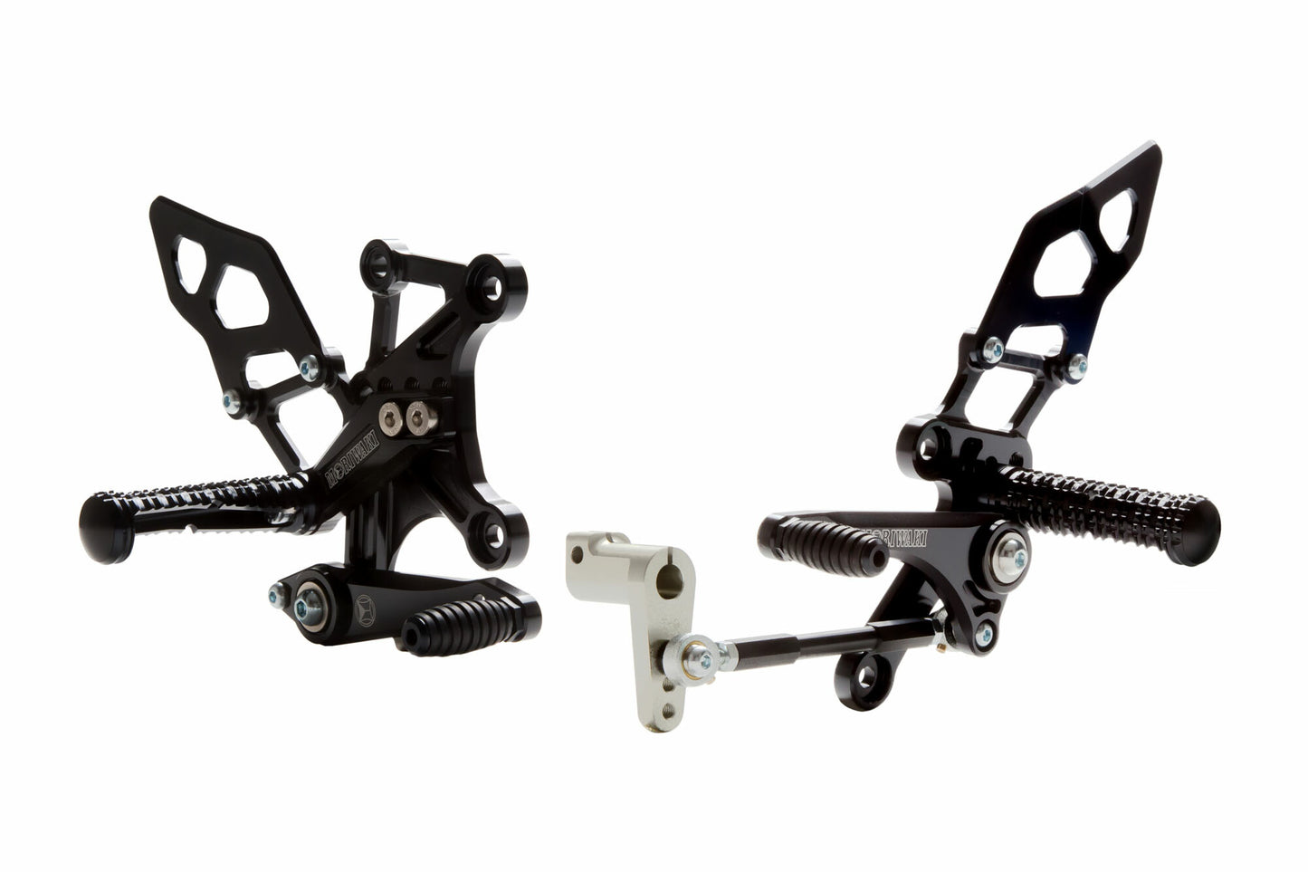 Rear Sets Kit Black Ninja 250 Ninja 400 Z250 Z400