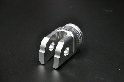 Step Bar Bracket D8 Silver Honda Kawasaki