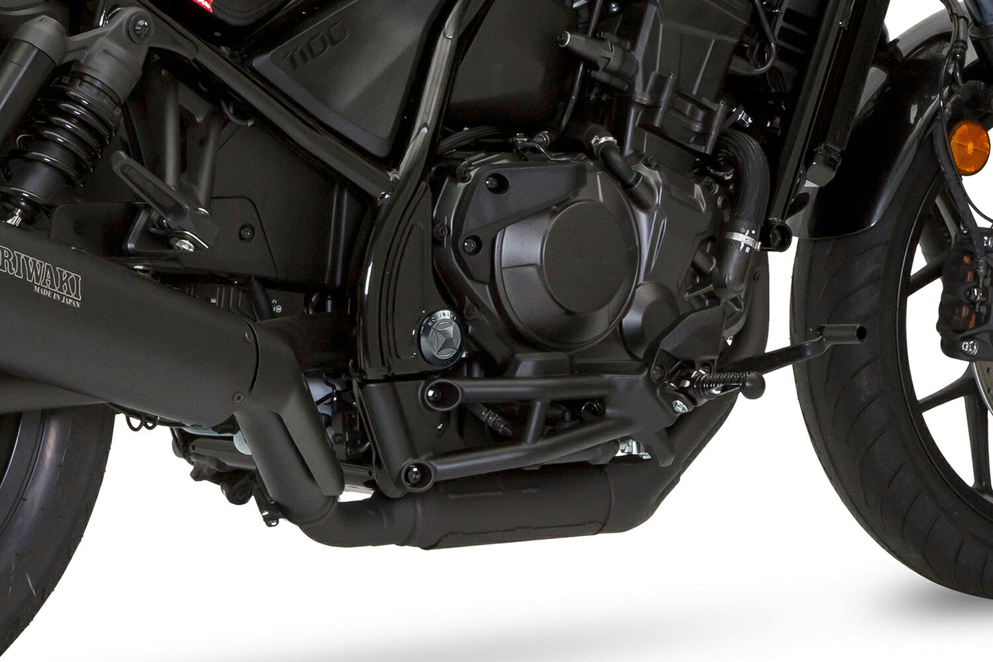 Frame Hole Plug Black REBEL1100