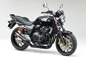 ワンピース エキゾーストマフラー ブラック マフラー CB400SF HYPER VTEC REVO
