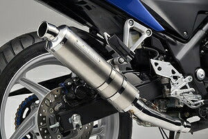 ZERO SS スリップオンマフラー ホワイトチタン マフラー CBR250R