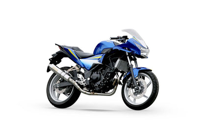 Slip-On Exhaust Zero Racing CBR250R 2011-2013 SUS Stainless Polish