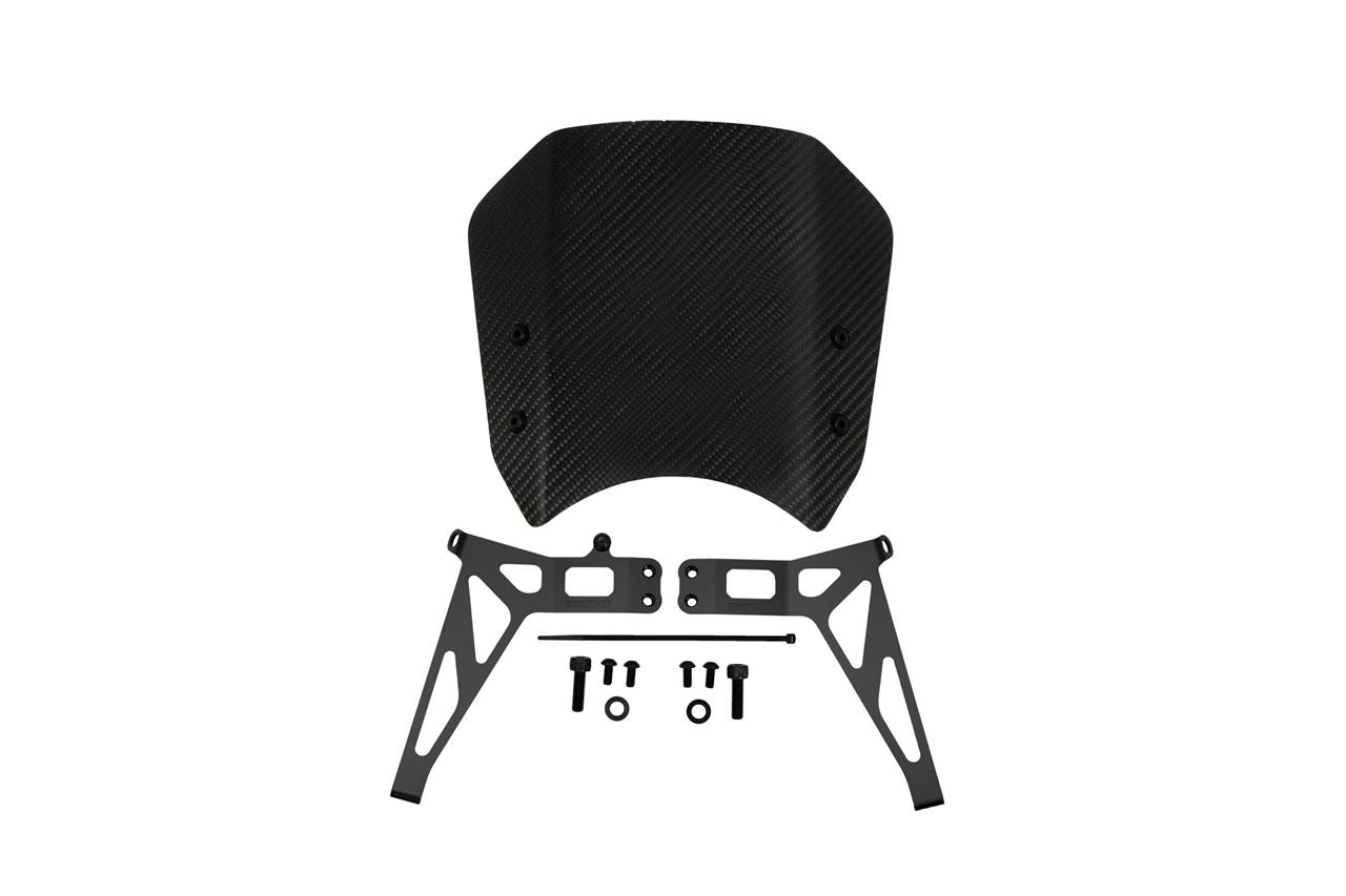 Meter Visor Kit CF Carbon Twill Weave REBEL250 REBEL500 2020-2022/2023- Carbon 0.52kg 1 Set Rebel