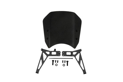Meter Visor Kit CF Carbon Twill Weave REBEL250 REBEL500 2020-2022/2023- Carbon 0.52kg 1 Set Rebel