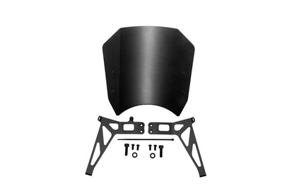 メーターバイザーキット REBEL250 20-22、REBEL500 20-22/23- ブラックアルマイトヘアライン仕上げ 0.6kg 1セット レブル